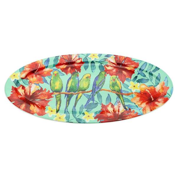 16" x 7.5" Parakeet Platter